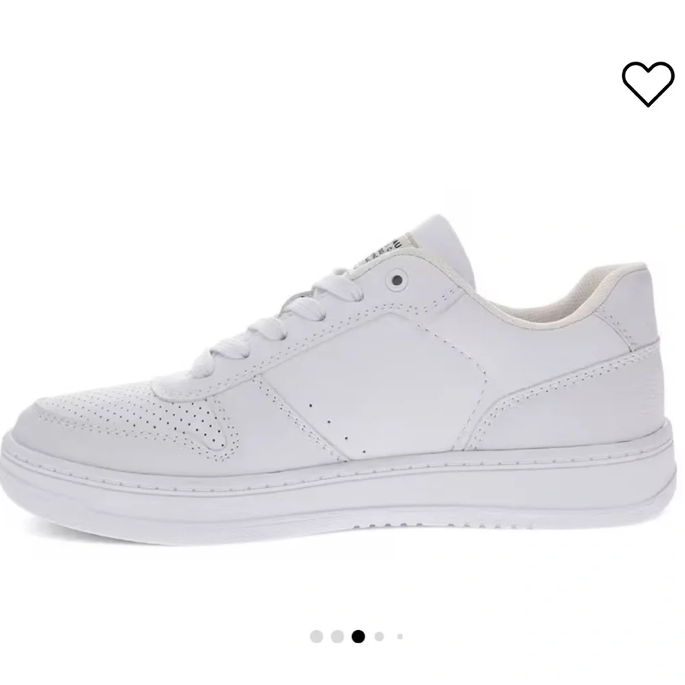 Levi's Women's Drive Lo Classic White Sneakers Sz 7 - Picture 3 of 6